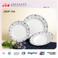 Ceramic Dinnerware Flat Plate Porcelain Dinner Set From China